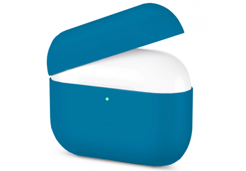 Силиконов калъф за AirPods Pro /Син/