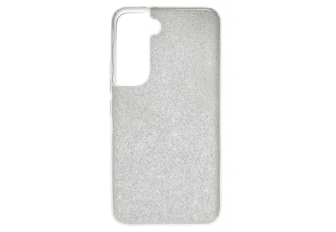 Блестящ силиконов гръб Shining за Samsung Galaxy S22 Plus Сребрист