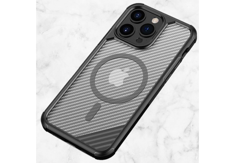 Удароустойчив гръб Nordic Carbon MagSafe за iPhone 13 Pro Max