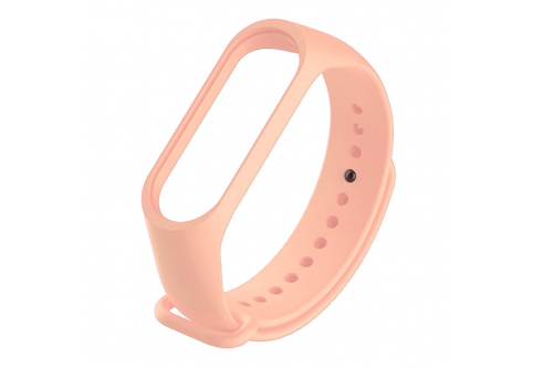 Силиконова каишка за смарт гривна Xiaomi Mi Band 5/6 &ndash; Розова