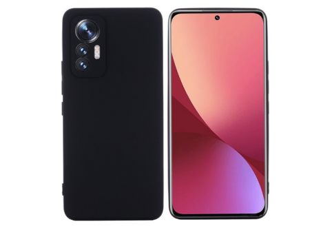 Black Matte Premium силиконов гръб за Xiaomi 12/12X