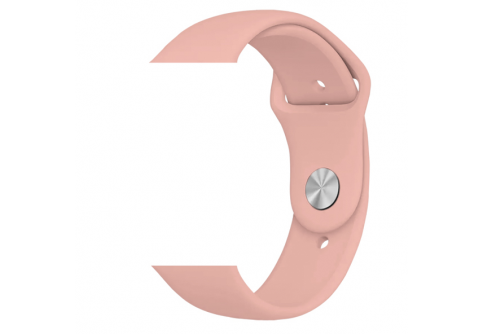 Силиконова каишка за iWatch 42/44 mm M/L &ndash; Розова