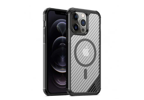 Удароустойчив гръб Nordic Carbon MagSafe за iPhone 13 Mini