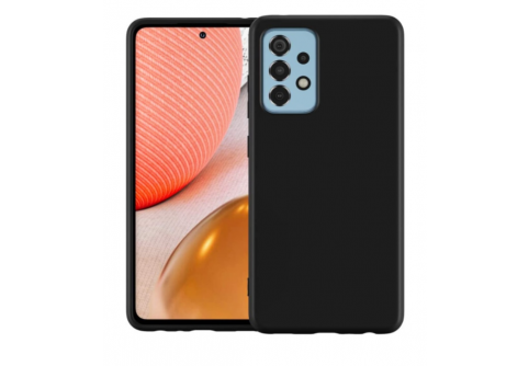 Black Matte Premium силиконов гръб за Samsung Galaxy A52/A52s 4G/5G