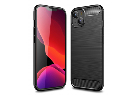 Силиконов гръб Carbon Fiber за iPhone 13 Mini