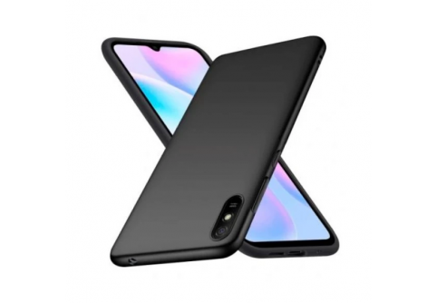 Black Matte Premium силиконов гръб за Xiaomi Redmi 9A
