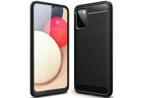 Силиконов гръб Carbon Fiber за Samsung Galaxy A03s