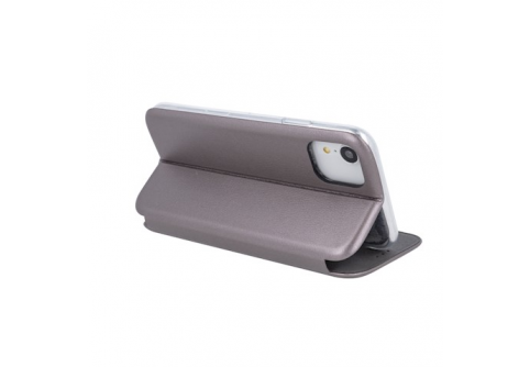 Кожен калъф бизнес серия за Samsung Galaxy S22 Ultra Сив 