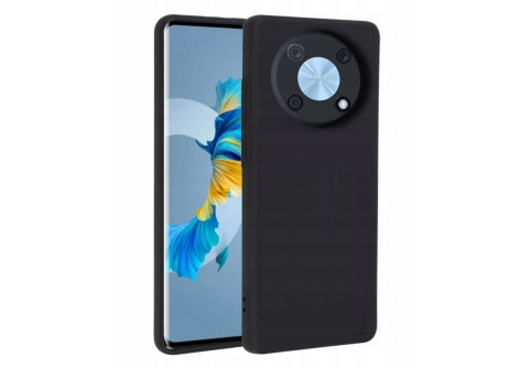 Black Matte Premium силиконов гръб за Huawei Nova Y90