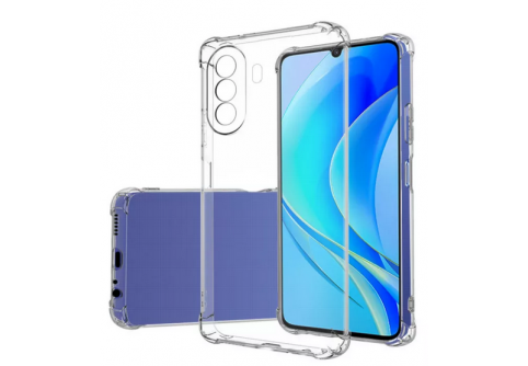 Удароустойчив прозрачен силиконов гръб за Huawei Nova Y70/Y70 Plus