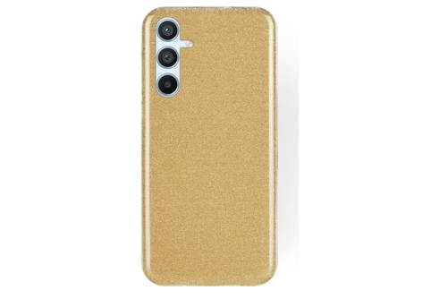 Блестящ силиконов гръб Shining за Samsung Galaxy A14 4G/5G Златист