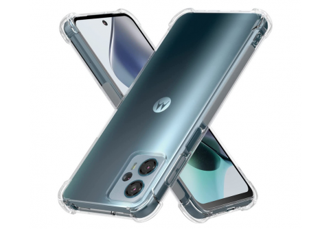 Удароустойчив прозрачен силиконов гръб за Motorola Moto G13