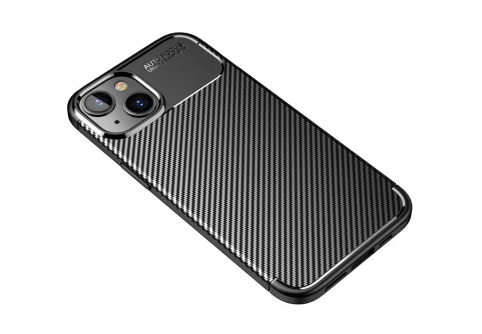 Калъф Business Carbon за iPhone 15 Черен
