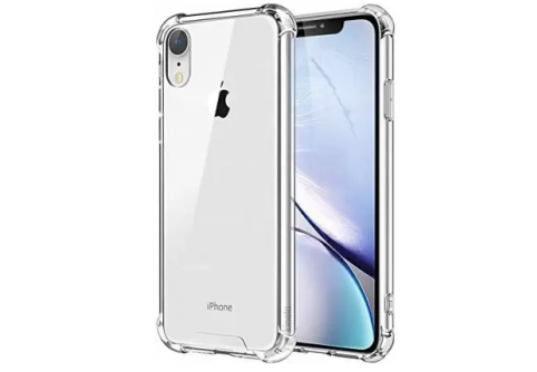 Удароустойчив прозрачен силиконов гръб за iPhone XR