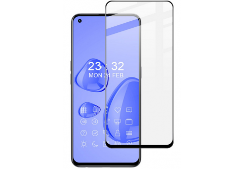 Извит стъклен протектор Full Glue за RealMe GT Master 5G с черна рамка