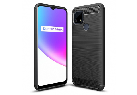 Силиконов гръб Carbon Fiber за RealMe C21Y/C25Y