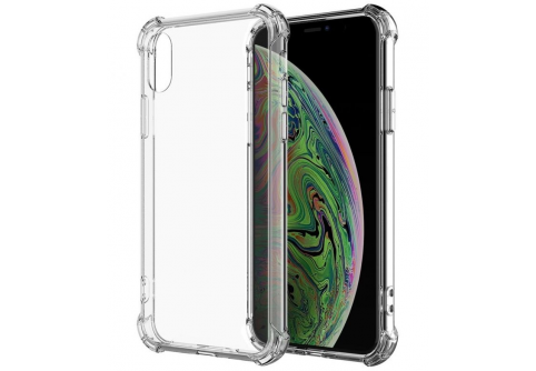 Удароустойчив прозрачен силиконов гръб за iPhone Xs Max