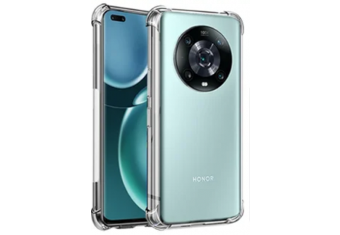 Удароустойчив прозрачен силиконов гръб за Honor Magic4 Pro 5G