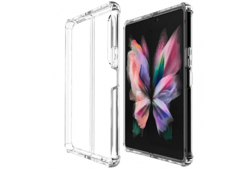 Удароустойчив прозрачен силиконов калъф за Samsung Z Fold 3