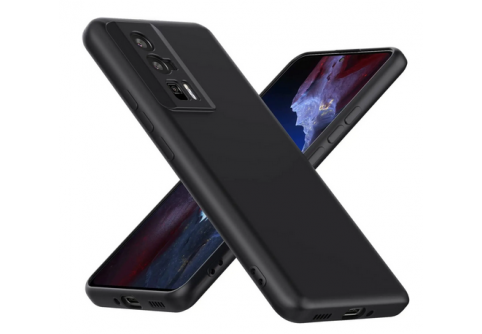 Black Matte Premium силиконов гръб за Xiaomi Poco F5 Pro