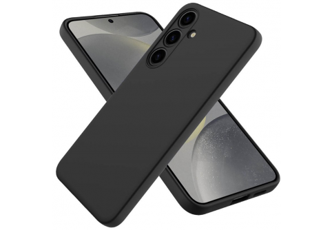 Black Matte Premium силиконов гръб за Samsung Galaxy S24 Plus