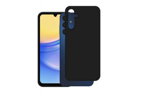 Black Matte Premium силиконов гръб за Samsung Galaxy A15 4G/5G