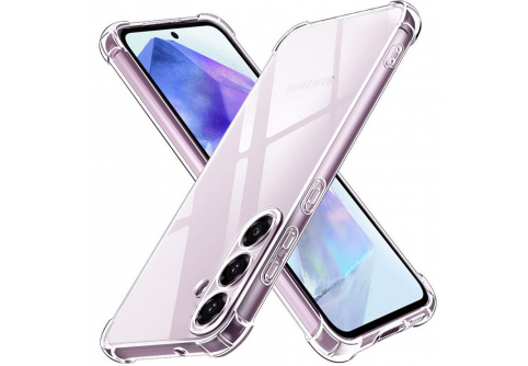 Удароустойчив прозрачен силиконов гръб за Samsung Galaxy A55 5G