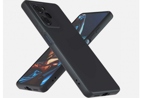 Black Matte Premium силиконов гръб за Xiaomi Poco X5 Pro 5G