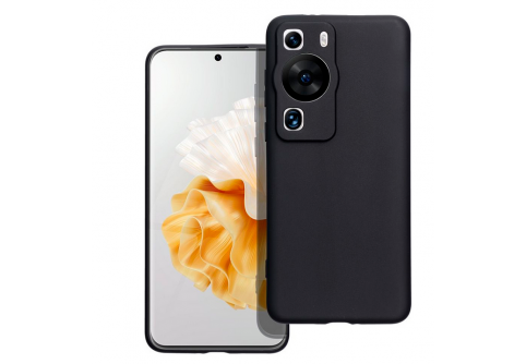 Black Matte Premium силиконов гръб за Huawei P60 Pro