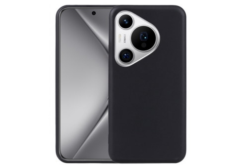 Black Matte Premium силиконов гръб за Huawei Pura 70