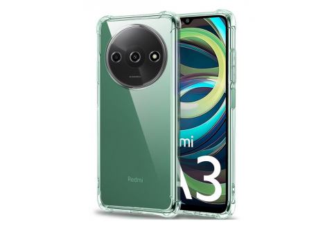 Удароустойчив прозрачен силиконов гръб за Xiaomi Redmi A3