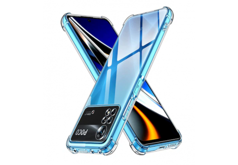 Удароустойчив прозрачен силиконов гръб за Xiaomi Poco X4 Pro