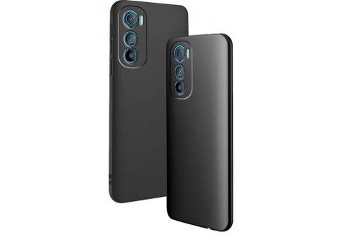 Black Matte Premium силиконов гръб за Motorola Moto Edge 30