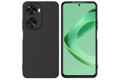 Black Matte Premium силиконов гръб за Huawei Nova 11SE/12SE