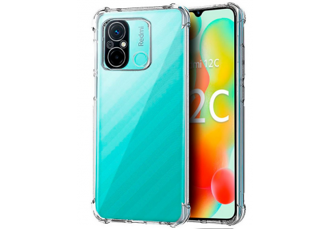 Удароустойчив прозрачен силиконов гръб за Xiaomi Redmi 12C