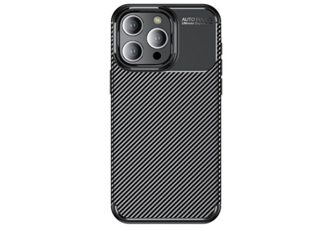 Калъф Business Carbon за iPhone 16 Pro Черен