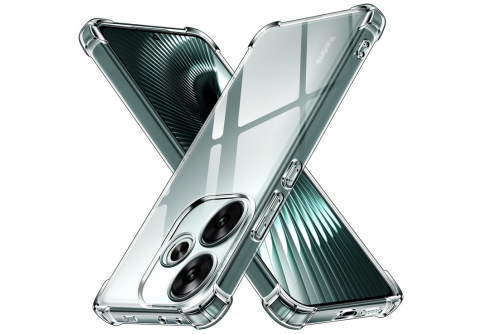 Удароустойчив прозрачен силиконов гръб за Xiaomi Poco F6