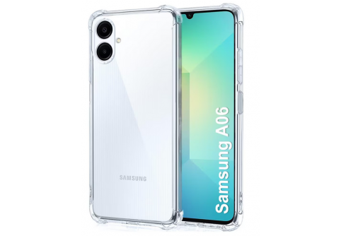 Удароустойчив прозрачен силиконов гръб за Samsung Galaxy A06 4G