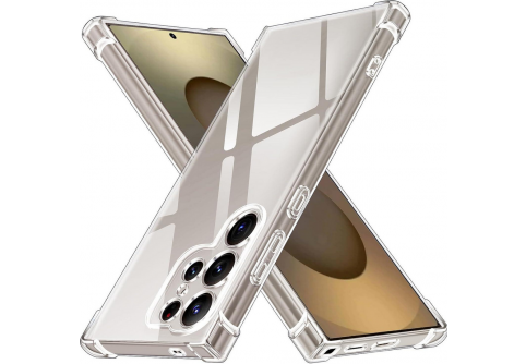 Удароустойчив прозрачен силиконов гръб за Samsung Galaxy S25 Ultra