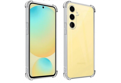 Удароустойчив прозрачен силиконов гръб за Samsung Galaxy S24 FE