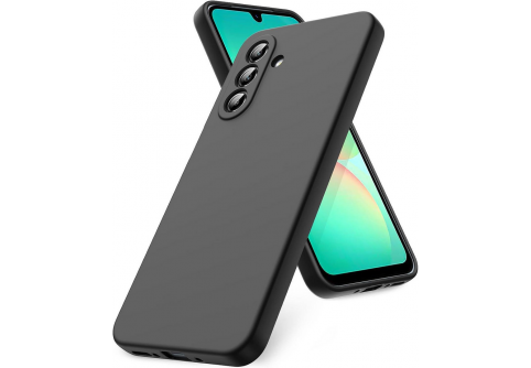 Black Matte Premium силиконов гръб за Samsung Galaxy A25 5G