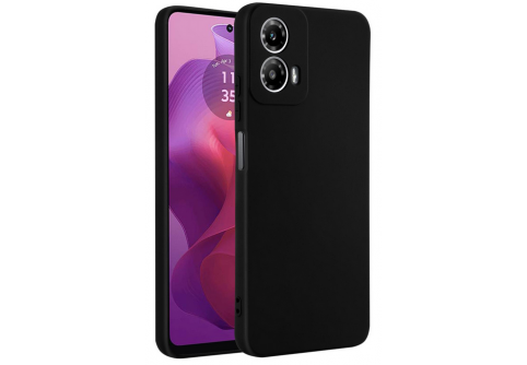 Black Matte Premium силиконов гръб за Motorola Moto G24/Moto G24 Power