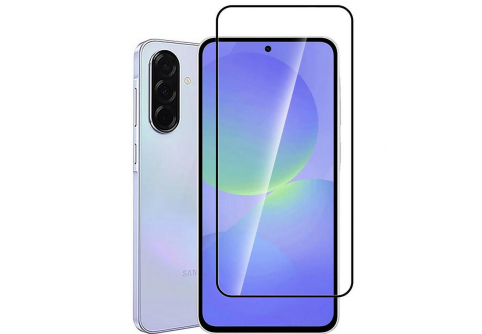 Извит стъклен протектор Full Glue за Samsung Galaxy A36/A56 5G с черна рамка