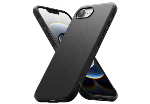Black Matte Premium силиконов гръб за iPhone 16e